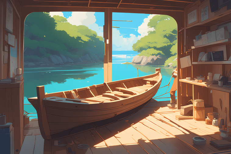 Wooden Boat Painting Tips