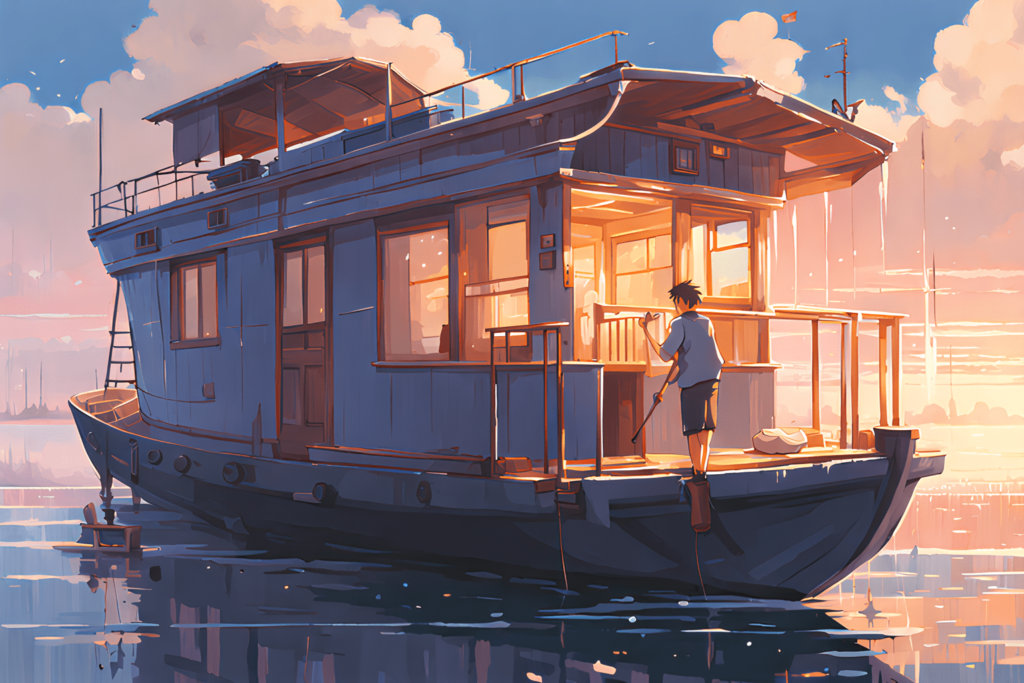 House Boat Painting Tips