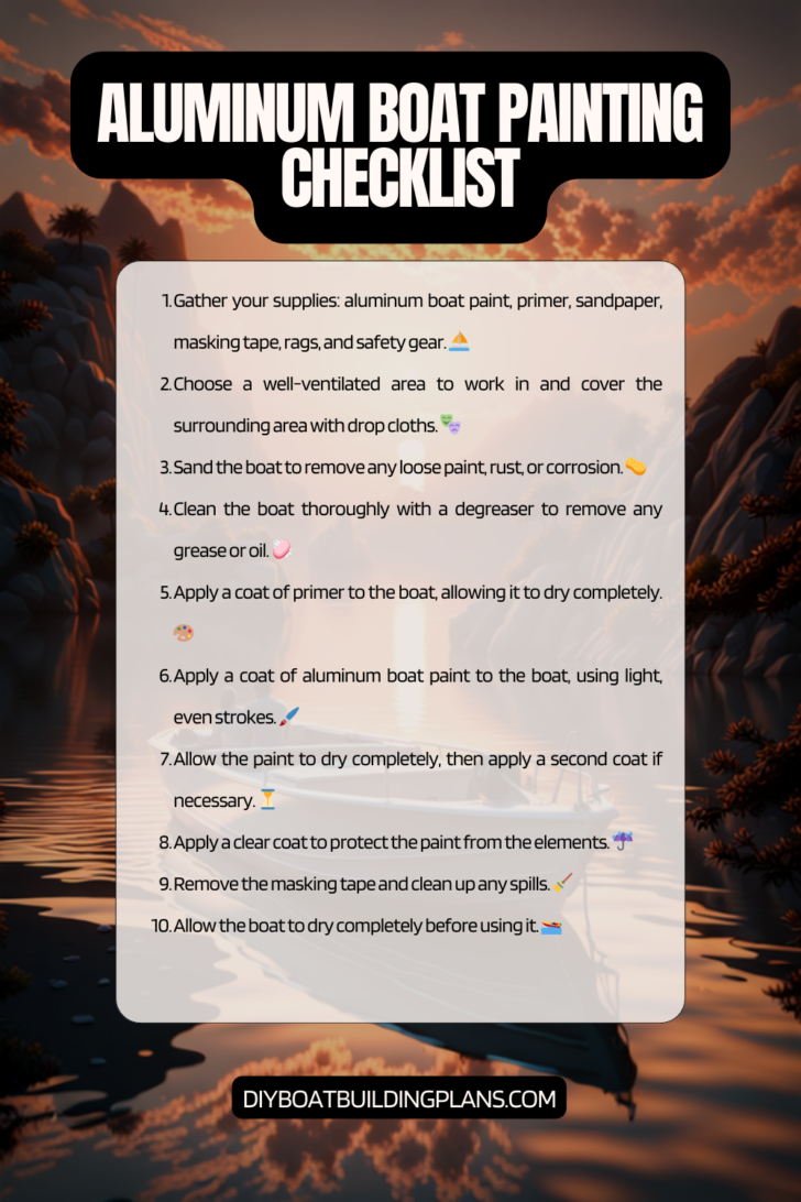 10+ Aluminum Boat Painting Tips Discover the Magic in Boat Makeovers