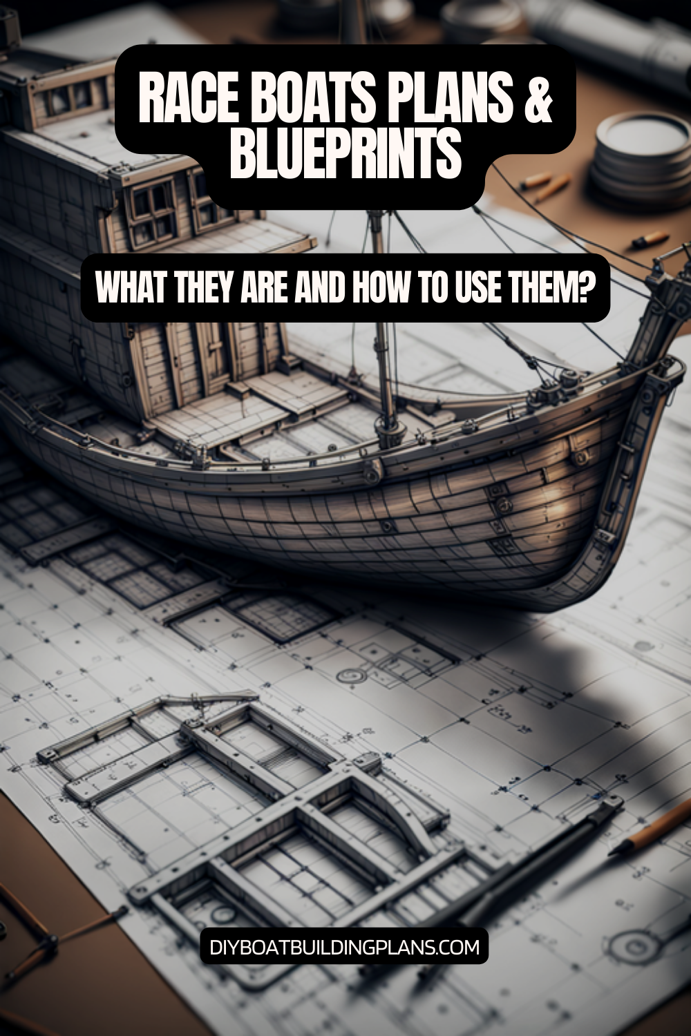 Race Boat Plans & Blueprints